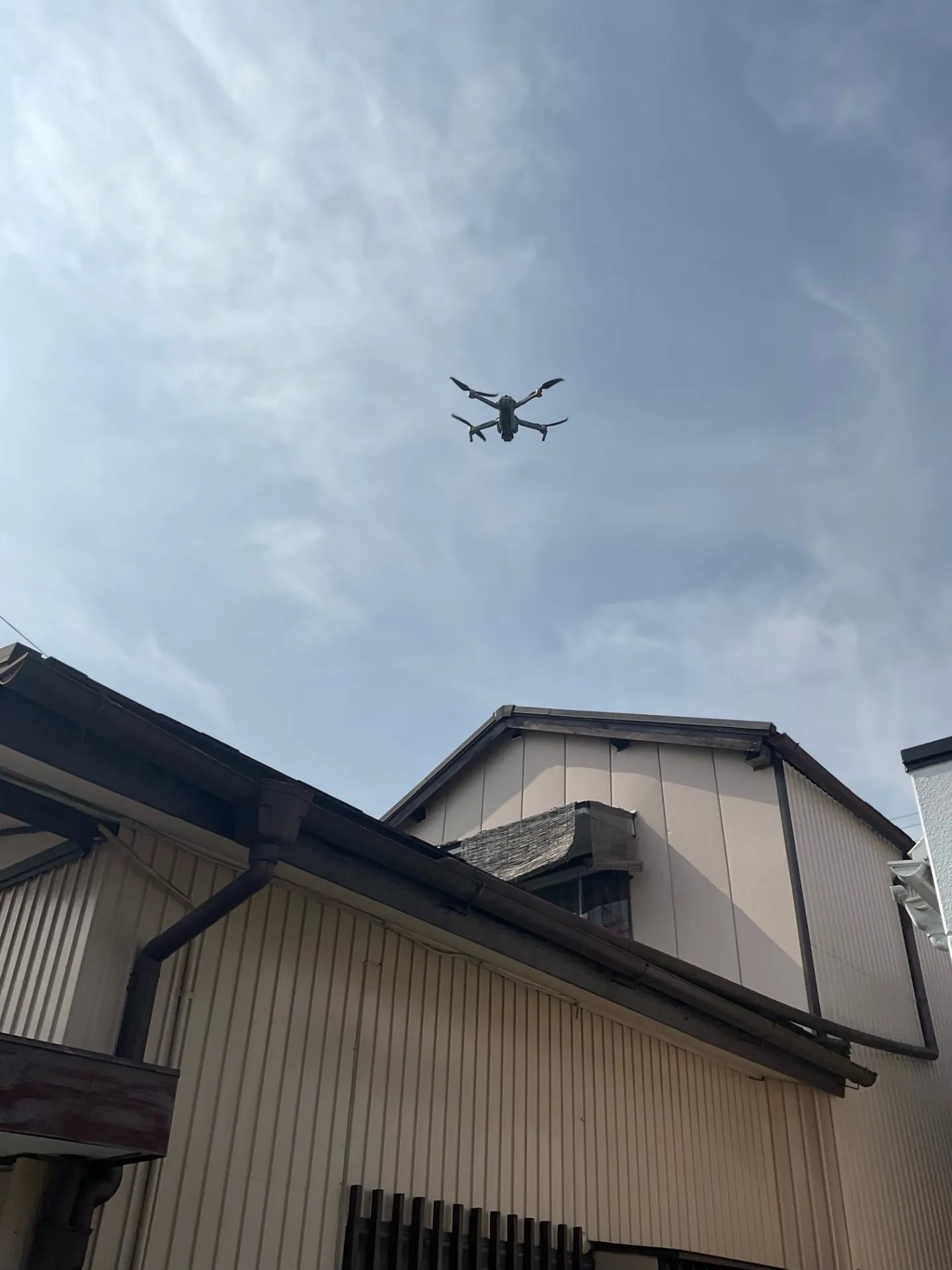 屋根点検　リフォームご検討のお客様！ドローンで無料調査
